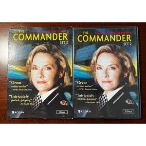 The Commander - Set 2 (DVD 3-Disc Set) With Slipcover Amanda Burton